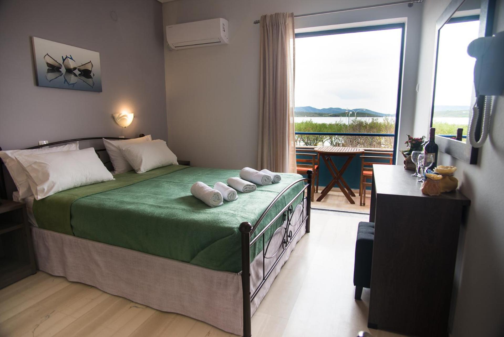 Galazio Limani - Rooms To Let Moúdhros Exteriör bild